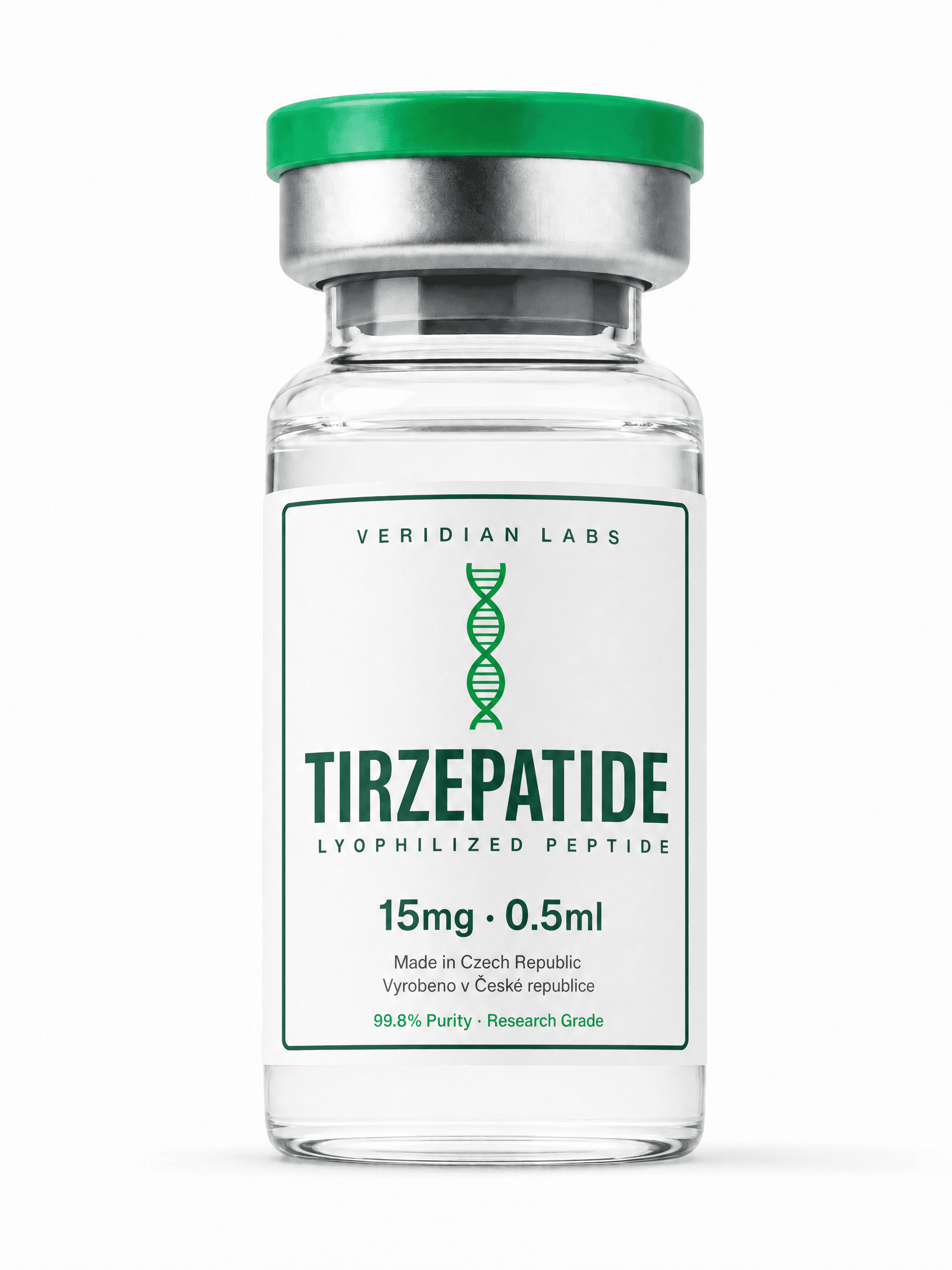 Veridian Labs Tirzepatide 15mg vial